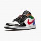 Air Jordan 1 Retro Low Multi-Color Naiset/Miehet CZ4776 101 Valkoinen/Valkoinen-Hyper Royal