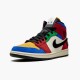 Air Jordan 1 Mid SE Fearless Sininen the Great Multicolor/Multicolor CU2805 100 Naiset/Miehet