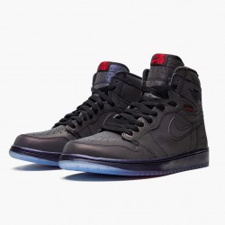 Air Jordan 1 Retro High Zoom "Fearless" Multi Color/Musta-Lucky Vihreä BV0006 900 Naiset/Miehet 