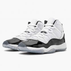 Air Jordan 11 Retro "Concord 2018" Naiset/Miehet 378038 100 Valkoinen Musta-Concord