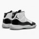 Air Jordan 11 Retro Concord 2018 Naiset/Miehet 378038 100 Valkoinen Musta-Concord