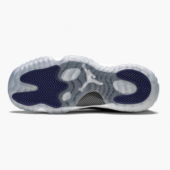 Air Jordan 11 Retro Concord 2018 Naiset/Miehet 378038 100 Valkoinen Musta-Concord